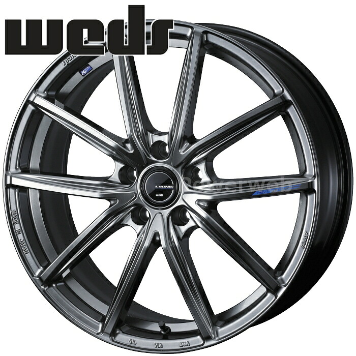 [ホイールのみ単品4本セット] Weds LEONIS NAVIA08 15インチ&times;6.0J PCD：100 穴数：5 インセット：45 プレミアムブラック (PBK) (ウェッズ レオニス ナヴィア08)｜パワーウェブ２号店 48,121円