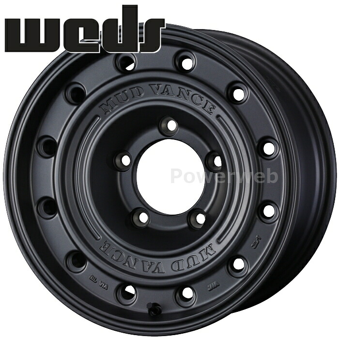 [ホイールのみ単品4本セット] Weds MUD VANCE CL 16インチ&times;8.0J PCD：150 穴数：5 インセット：0 マットグレイ (MGR) (ウェッズ マッドヴァンス CL)｜パワーウェブ２号店