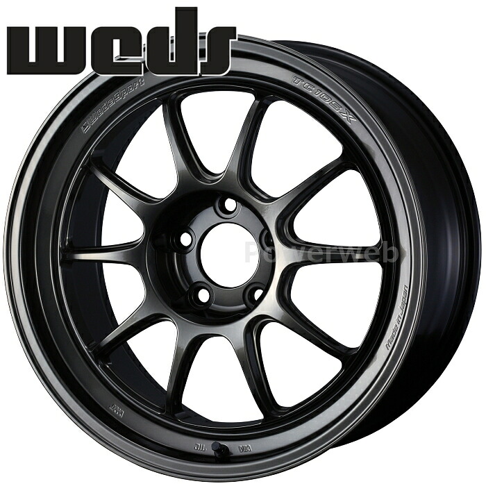 [ホイール1本(単品)] Weds WedsSport TC105X DSR 18インチ&times;10.5J PCD：114.3 穴数：5 インセット：12 EJ-チタン (EJ-TI) (ウェッズスポーツ)｜パワーウェブ２号店 45,312円