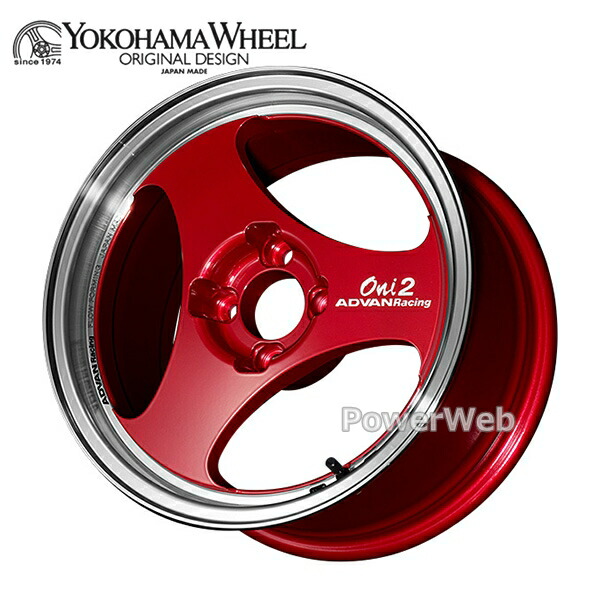 [ホイール1本(単品)] ADVAN Racing ONI2 15インチ×6.5J PCD：100 穴数：4 インセット：35 MCR アドバン レーシング