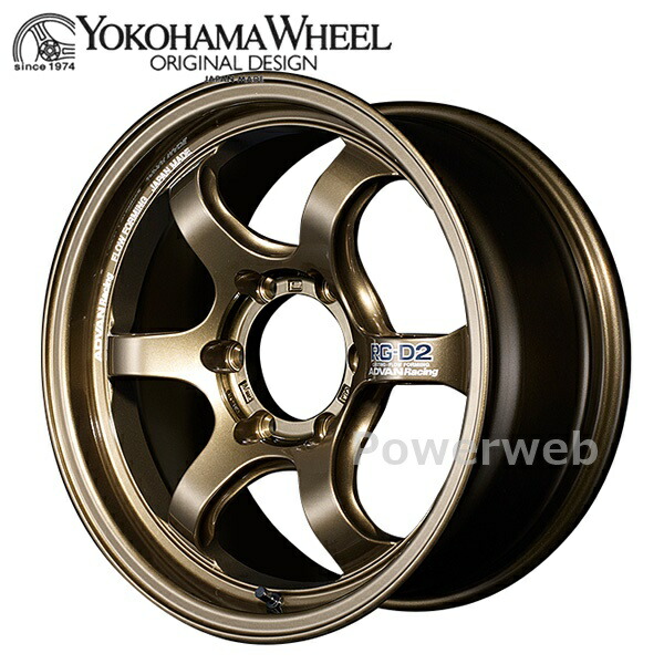 タイヤ・ホイール ADVAN Racing RG-D2 ヨコハマ アドバンレーシング RG-D2 for HIACE (ホイール単品