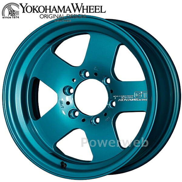 [ホイール1本(単品)] ADVAN Racing GT HEAVY DUTY 17インチ×8.5J PCD：139.7 穴数：6 インセット：-10 レーシングターコイズブルー (RTB) アドバン レーシング ヘビーデューティー