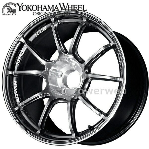 楽天市場】[ホイールのみ単品4本セット] ADVAN Racing RZIII 18インチ 