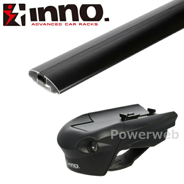 inno XS150BK XB145BK/XB145BK フレアクロスオーバー ルーフレール付 R3.8~ MS52S/MS92S エアロベース キャリアセット スルータイプ Carmate inno (カーメイト イノー)|PowerWeb