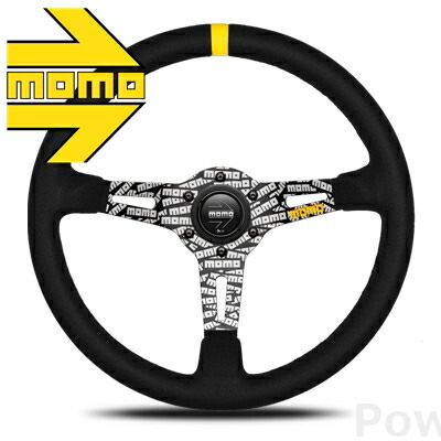 MOMO ステアリング UJ-02 ULTRA JPN BLACK SUEDE 350mm モモ ウルトラ ジャパン ブラック スエード