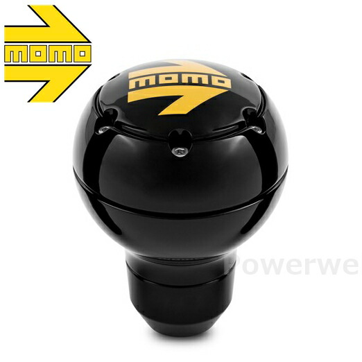MOMO シフトノブ SK116 ROUND METAL BLACK モモ ラウンドメタル ブラック