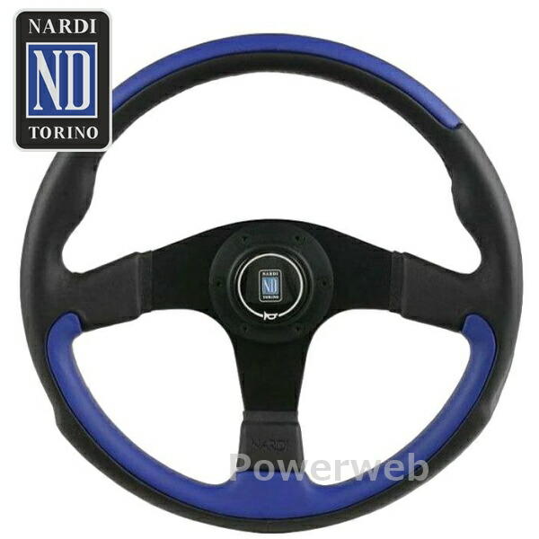 ナルディ　ステアリング 楽天市場】ステアリング NARDI リーダー ブラック/レッドレザー