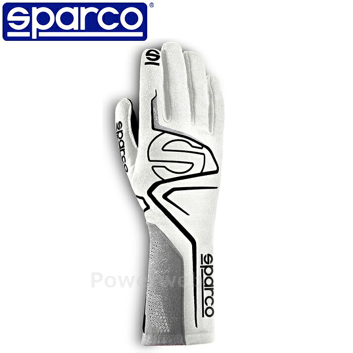 SPARCO LAP (ラップ) レーシンググローブ 00131610BINR ホワイト(BINR) M(10) 認証：FIA 8856-2018 スパルコ 19,491円