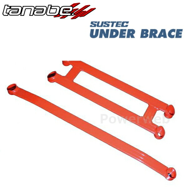 TANABE SUSTEC UNDER BRACE UBF14 スバル WRX STI 2014/08～2019/10 VAB / 4WD / 2000 / TB タナベ サステック リア アンダーブレース