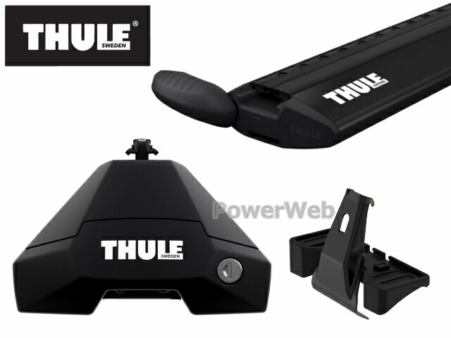 おしゃれ THULE スーリー 1台分 エヴォクランプ ウイングバーエヴォ ブラック ヴェゼル ルーフレールなし RU1 RU2 RU3 RU4 H25 12- 7105 7113B 5175 sekretariat-dprd.bengkuluselatankab.go.id