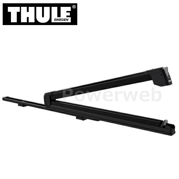 THULE TH7325B SnowPack Extender 7325B ブラック (スノーパック エクステンダー) 本体幅：77cm スキーキャリア｜PowerWeb