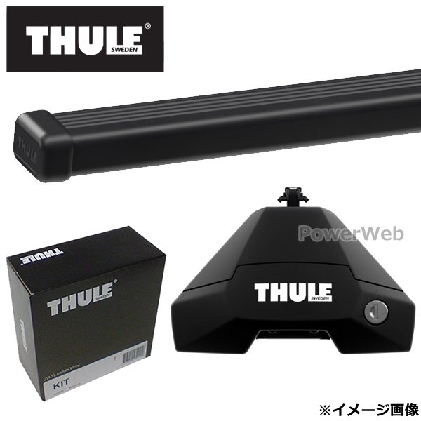 楽天市場】THULE (スーリー) フット:7105 スクエアバー:7122 キット:5006 ミニ MINIクラブマン (F54)ルーフレールなし  2015～ ベースキャリア 1台分セット：PowerWeb