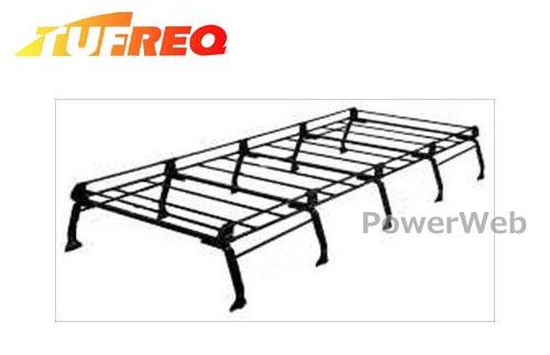 精興工業 TUFREQ (タフレック) ルーフキャリア Pシリーズ 10本脚 PH200 ニッサン キャラバン H13.5〜H24.6 E25 ハイルーフ 沖縄県 離島 発送不可