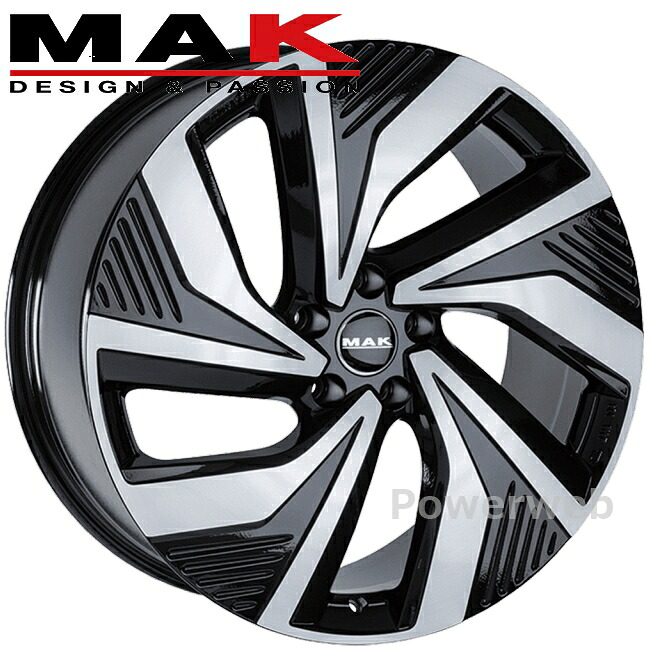 MAK ELECTRA 20インチ 8.0J PCD:112 穴数:5 inset:45 ブラックミラー EL8020545112BM マック エレクトラ 阿部商会 [ホイール4本セット]｜PowerWeb