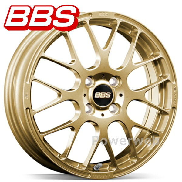 BBS RP 16インチ 5.5J PCD:100 穴数:4 inset:45 ゴールド (GL) [ホイール1本]