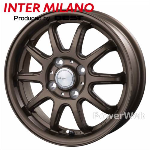 楽天市場】[ホイール1本(単品)] BEST AZ-sports RC-10 14インチ×4.5J