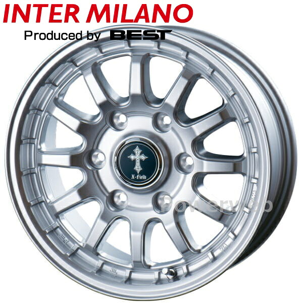 X-FIELD α 18インチ 8.0J PCD:139.7 穴数:6 inset:55 トヨタ純正M14平座ナット対応 シルバー (SI) BEST (クロスフィールド アルファ) [ホイール4本セット]