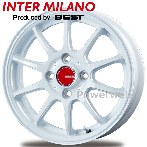 INFINITY F10 軽量モデル 17インチ 7.0J PCD:100 穴数:4 inset:42 ホワイト (WH) BEST (インフィニティ F10) [ホイール1本]
