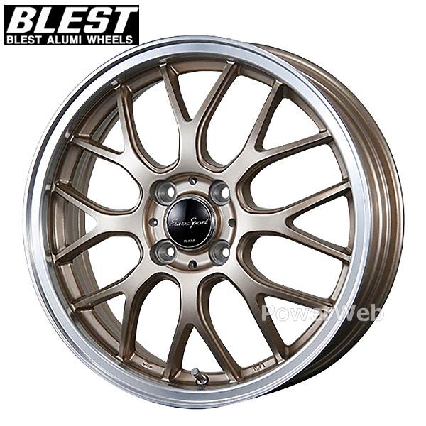 並行輸入品] BLEST EuroSport Type 805 15インチ 5.0J PCD:100 穴数:4