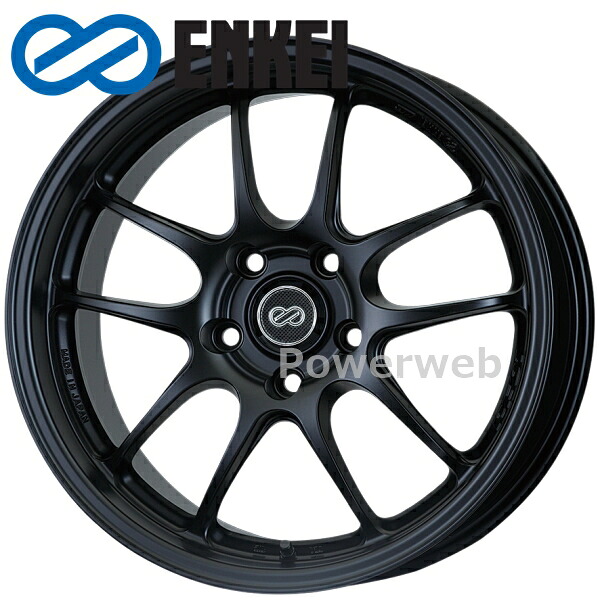 ENKEI (エンケイ) PF01SS 17インチ 9.0J PCD:114.3 穴数:5 inset:60 マットブラック [ホイール1本単位]kh｜PowerWeb