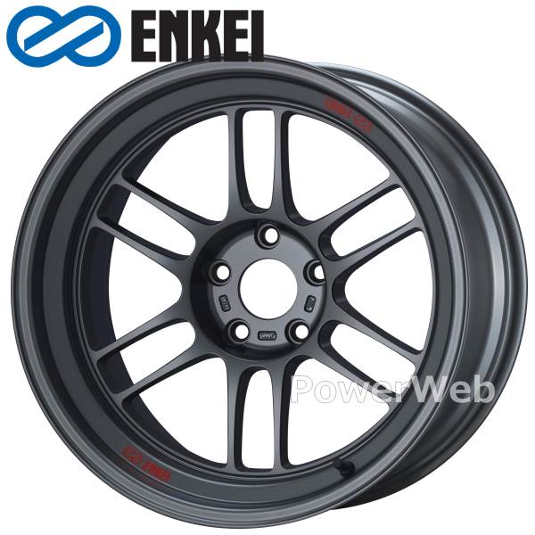 ENKEI/エンケイ RPF1RS 18インチ 10.0J PCD:114.3 穴数:5 インセット:6 マットダークガンメタリック (MDG) [ホイール4本セット]｜PowerWeb