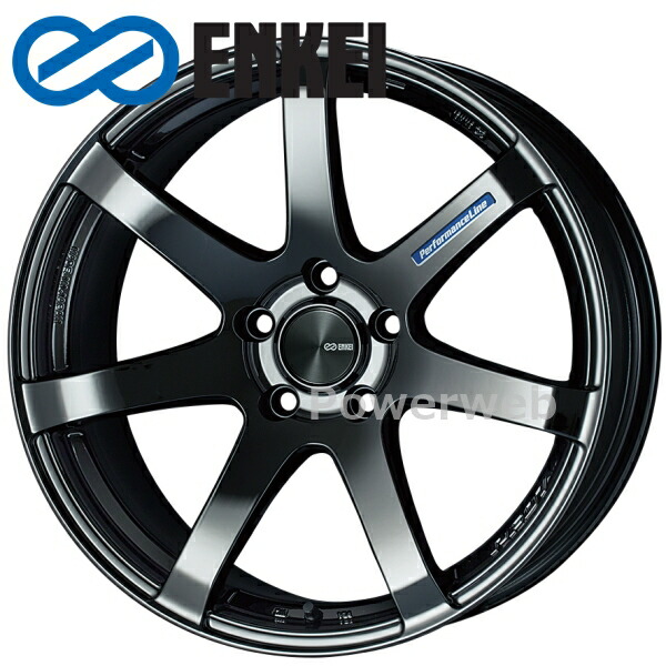ENKEI/エンケイ PF07 19インチ 8.0J PCD:114.3 穴数:5 inset:45 SBK [ホイール1本] 27,105円