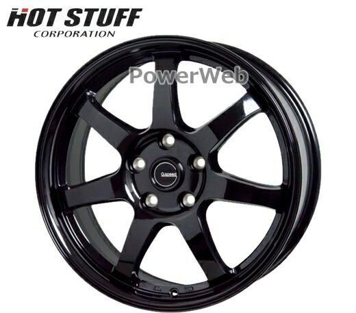 G Speed Stuff G03 Pcd 114 3 ホイール Gスピード G 03 メタリックブラック 16インチ 6 5j Pcd 114 3 穴数 5 Inset 38 Hot Stuff ホイール単品4本セット Powerweb ホイール単品4本セット 16インチ 6 5j Pcd 114 3 穴数 5 Inset 38