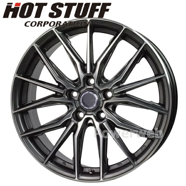 18インチホイールタイヤ　HOT STUFF Precious ASTM2 楽天市場】[ホイール1本(単品)] Precious AST M4 18インチ×7.0J PCD