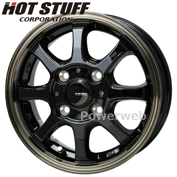 楽天市場】G.speed P P-08 12インチ 4.00B PCD:100 穴数:4 inset:43