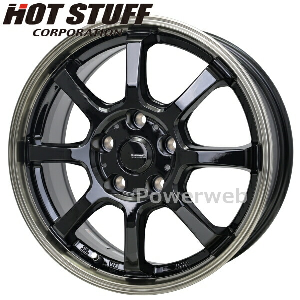 楽天市場】[ホイール1本(単品)] G.speed P-08 16インチ×6.5J PCD