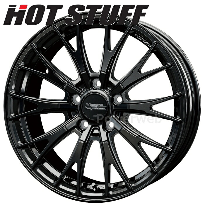 Stich LEGZAS FORGED FS-02 17インチ 7.0J PCD:114.3 穴数:5 inset:38 トヨタ純正球面座 14R グロスブラック (GB) (シュティッヒ レグザス フォージド FS02) HOT STUFF (ホットスタッフ) [ホイール4本セット]｜PowerWeb
