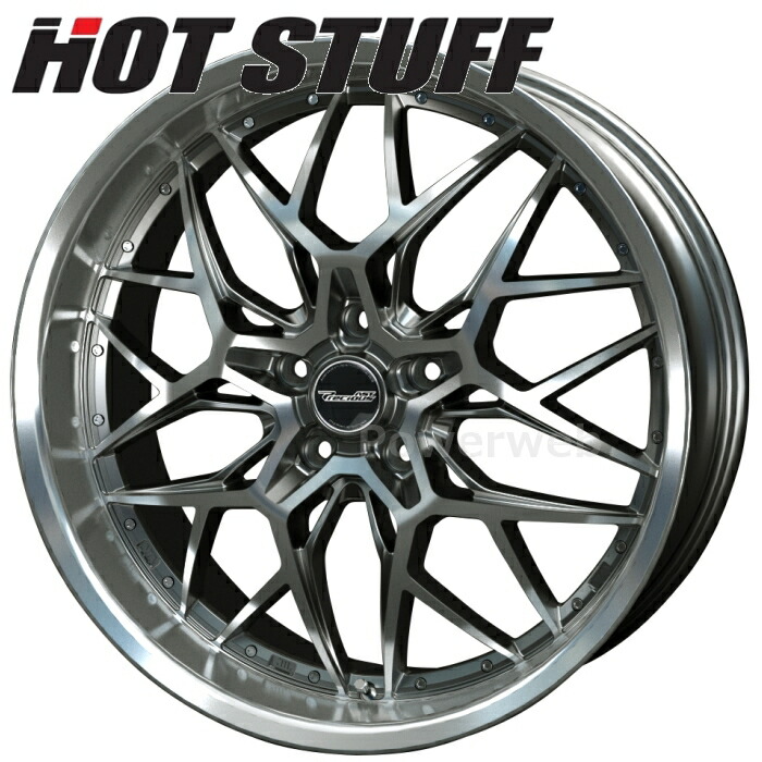 Precious AST M5 21インチ 8.5J PCD:114.3 穴数:5 inset:38 ハイパーシルバーポリッシュ (HS/P) (プレシャス アスト M5) HOT STUFF (ホットスタッフ) [ホイール1本]｜PowerWeb