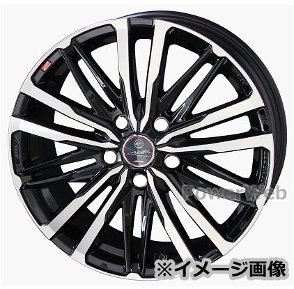 KYOHO SMACK CREST 15インチ 5.5J PCD:114.3 穴数:5 inset:45 サファイアブラック/ポリッシュ (スマック クレスト) 共豊 [ホイール4本セット]｜PowerWeb