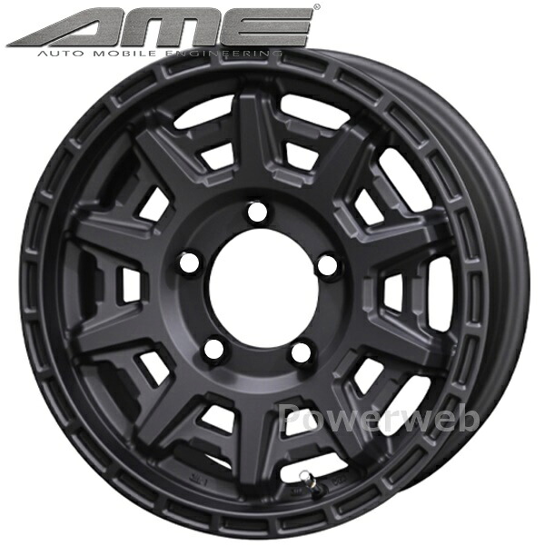 PPX D10X 16インチ 5.5J PCD:139.7 穴数:5 inset:22 マットダークガンメタリック (KYOHO AME/共豊) [ホイール4本セット]｜PowerWeb