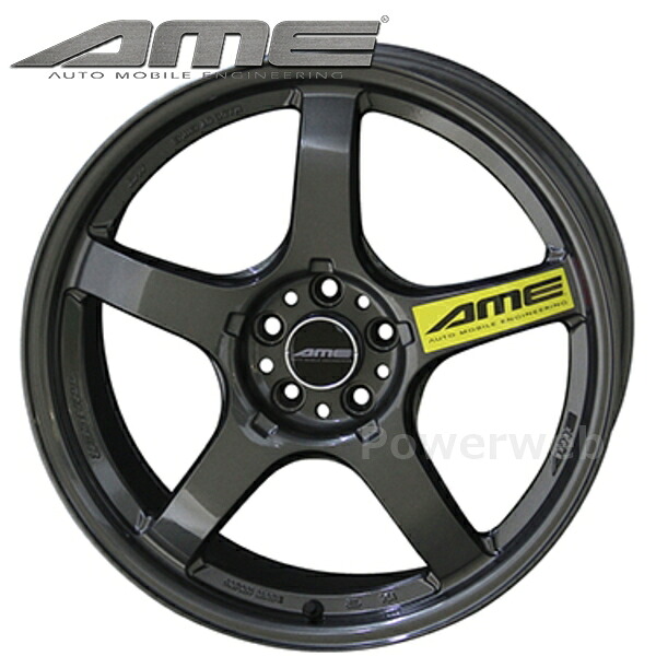 KYOHO AME TRACER GT-V 17インチ 9.0J PCD:100 穴数:5 inset:38 ガンブラック [ホイール4本セット]