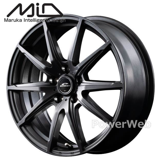 楽天市場】[ホイールみ単品4本セット] MID SCHNEIDER SLS 15インチ×6.0