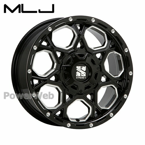 楽天市場】MLJ XTREME-J XJ04 17インチ 7.0J PCD:114.3 穴数:5 inset