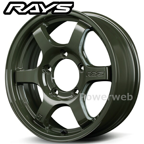 RAYS gram LIGHTS 57DR-X Limited Edition 16インチ 5.5J PCD:139.7 穴数:5 inset:0 ジャングルグリーン (DXZ) [ホイール4本セット]
