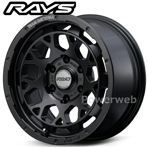 RAYS DAYTONA M9+ SPEC-M 17インチ 8.0J PCD:139.7 穴数:6 inset:20 セミグロススーパーダークガンメタ (AOJ) [ホイール4本セット]｜PowerWeb