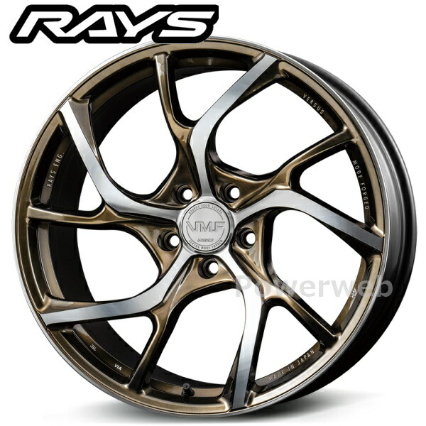 RAYS VMF C-01 LIMITED EDITION 20インチ 9.0J PCD:114.3 穴数:5 inset:37 ダイヤモンドカット/シャイニングブロンズメタル (NX) [ホイール1本]