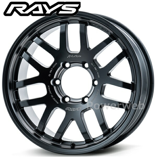 RAYS A-LAP-07X 2324 LIMITED EDITION 18インチ 7.0J PCD:139.7 穴数:5 inset:8 マットトランスルーセントブラック (PH) [ホイール1本]