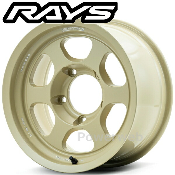 RAYS VOLK RACING TE37XT LTD 16インチ 8.0J PCD:150 穴数:5 inset:0 デザートイエロー (MI) (ボルクレーシング TE37XT リミテッド) [ホイール4本セット]