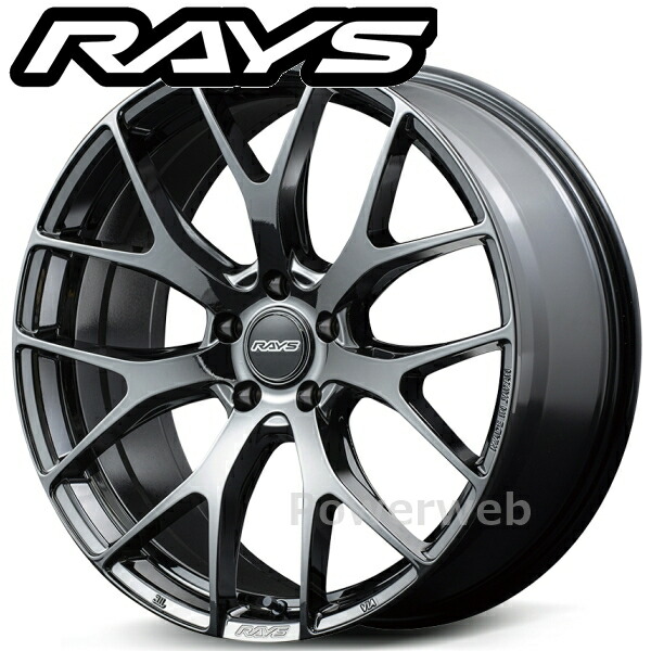 RAYS HOMURA 2x7FT 17インチ 7.0J PCD:100 穴数:5 inset:43 ブラッククロームコーティング (YNJ) (ホムラ) [ホイール1本]