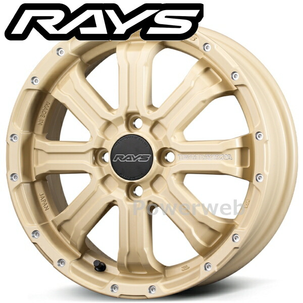デイトナFDXーK 5-15 4/100 48 RAYS TEAM DAYTONA FDX-K 15インチ 4H100 5J +48 1本 ホイール