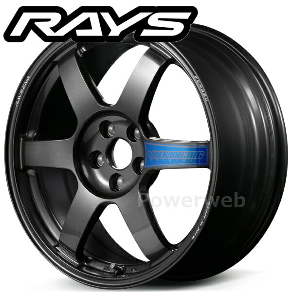 RAYS VOLK RACING TE37SAGA CLUB RACER 17インチ 7.5J PCD:100 穴数:5 inset:44 ダイヤモンドブラック (PG) (レイズ ボルクレーシング サーガ クラブレーサー GR86/BRZ Cup 専用) [ホイール4本セット]