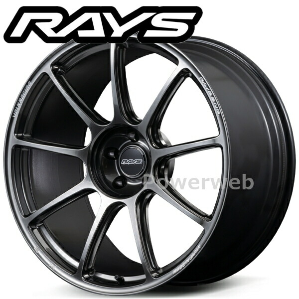 RAYS VOLK RACING GT90 20インチ 9.5J PCD:112 穴数:5 inset:38 シャイニングブラックメタル (HM) (レイズ ボルクレーシング) [ホイール1本]