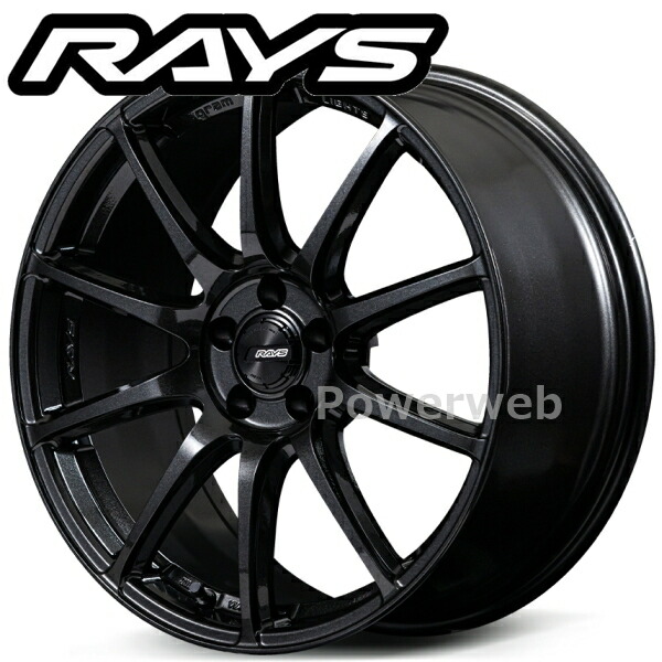 RAYS gram LIGHTS 57TR 18インチ 8.0J PCD:114.3 穴数:5 inset:38 グラスブラック (6XZ) (レイズ グラムライツ) [ホイール4本セット] 87,505円