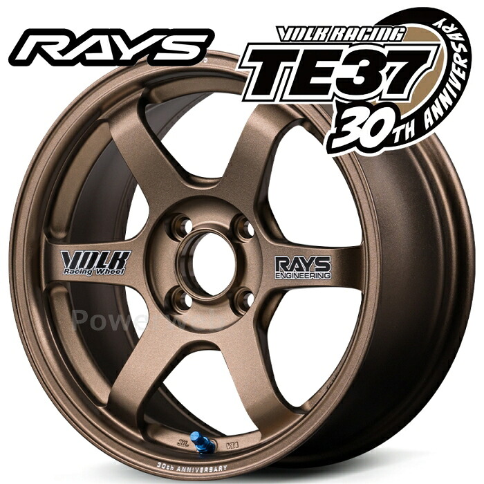 【楽天市場】RAYS TE37 30周年限定モデル VOLK RACING TE37 SONIC 30th STICKER Ver. 16 ...