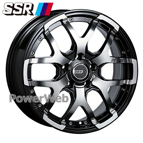 SSR DEVIDE ZS (ディバイド) 16インチ 7.0J PCD:114.3 穴数:5 inset:40 アッシュブラック [ホイール1本]｜PowerWeb