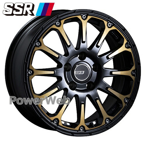 SSR DEVIDE FT (ディバイド) 16インチ 7.0J PCD:114.3 穴数:5 inset:35 ディープゴールド [ホイール1本]｜PowerWeb